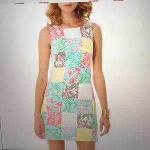 Lilly Pulitzer Multi State Patch 2 Delia size 6